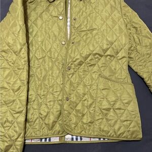 Quilted Olive Green Jacket